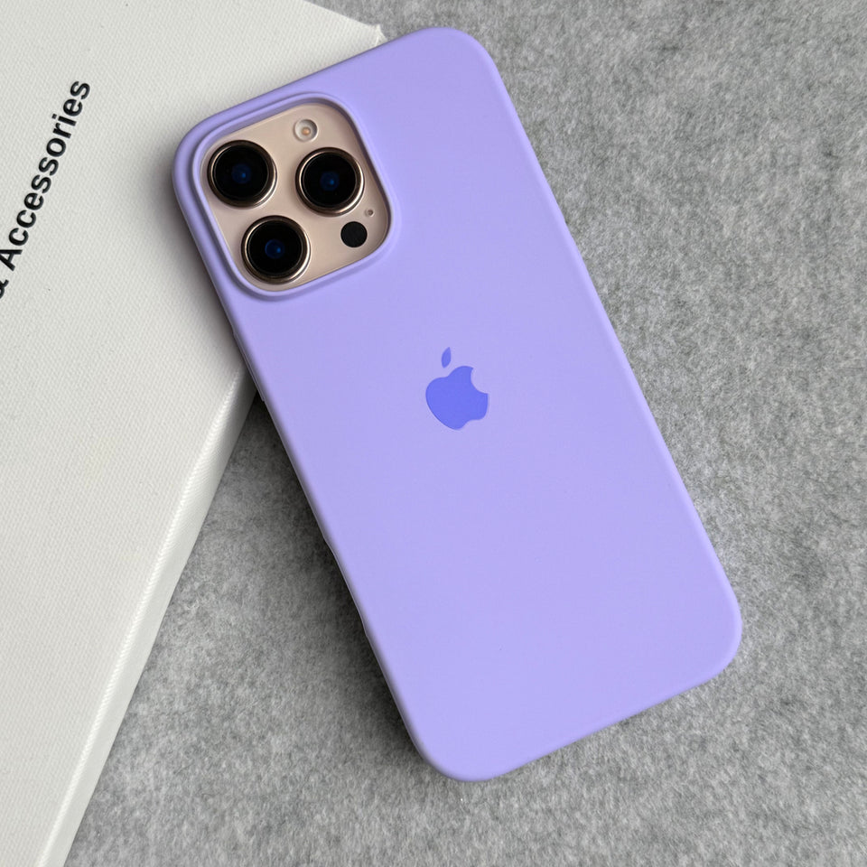 iPhone Silicone Case Cover (Lavender)