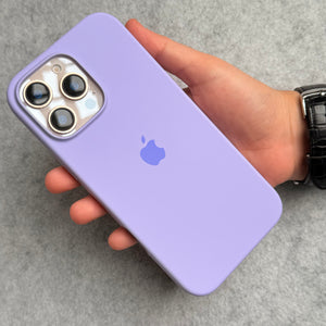 iPhone Silicone Case Cover (Lavender)