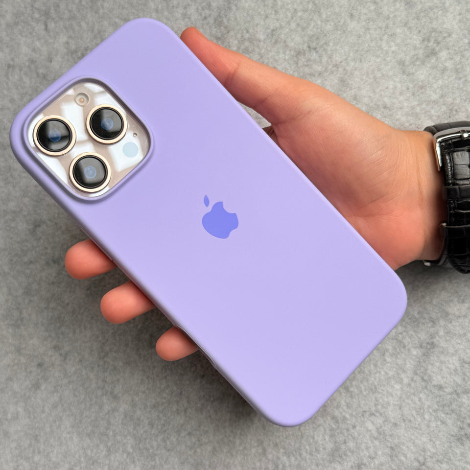 iPhone Silicone Case Cover (Lavender)