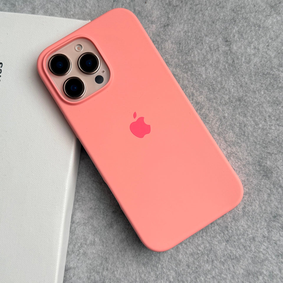 iPhone Silicone Case Cover (Bubble Gum)