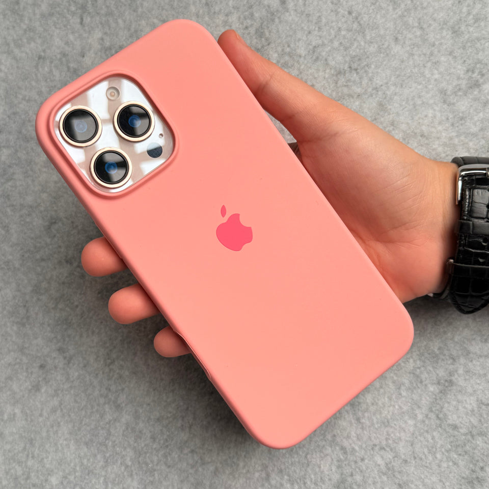 iPhone Silicone Case Cover (Bubble Gum)