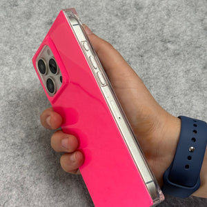 iPhone Neon Series Square Bumper Glossy Cover