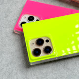 iPhone Neon Series Square Bumper Glossy Cover