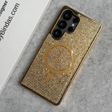 Samsung Galaxy S24 Ultra Luxury Diamond Case Cover with MagSafe