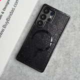 Samsung Galaxy S24 Ultra Luxury Diamond Case Cover with MagSafe
