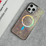 Luxury Diamond Case Cover with MagSafe For iPhone