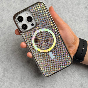 Luxury Diamond Case Cover with MagSafe For iPhone