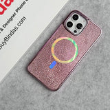 Luxury Diamond Case Cover with MagSafe For iPhone