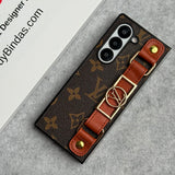 Samsung Galaxy Z Fold 6 Luxury Brand Strap Belt Holder Case