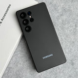 Samsung Galaxy S24 Ultra Liquid Silicone Case Cover (Black)