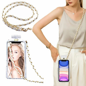 Samsung Galaxy Ultra Series Perfume Rhinestone Diamond Design Sling Girly Cover