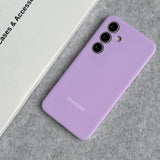 Samsung Galaxy S25 Liquid Silicone Case Cover (Lavender)