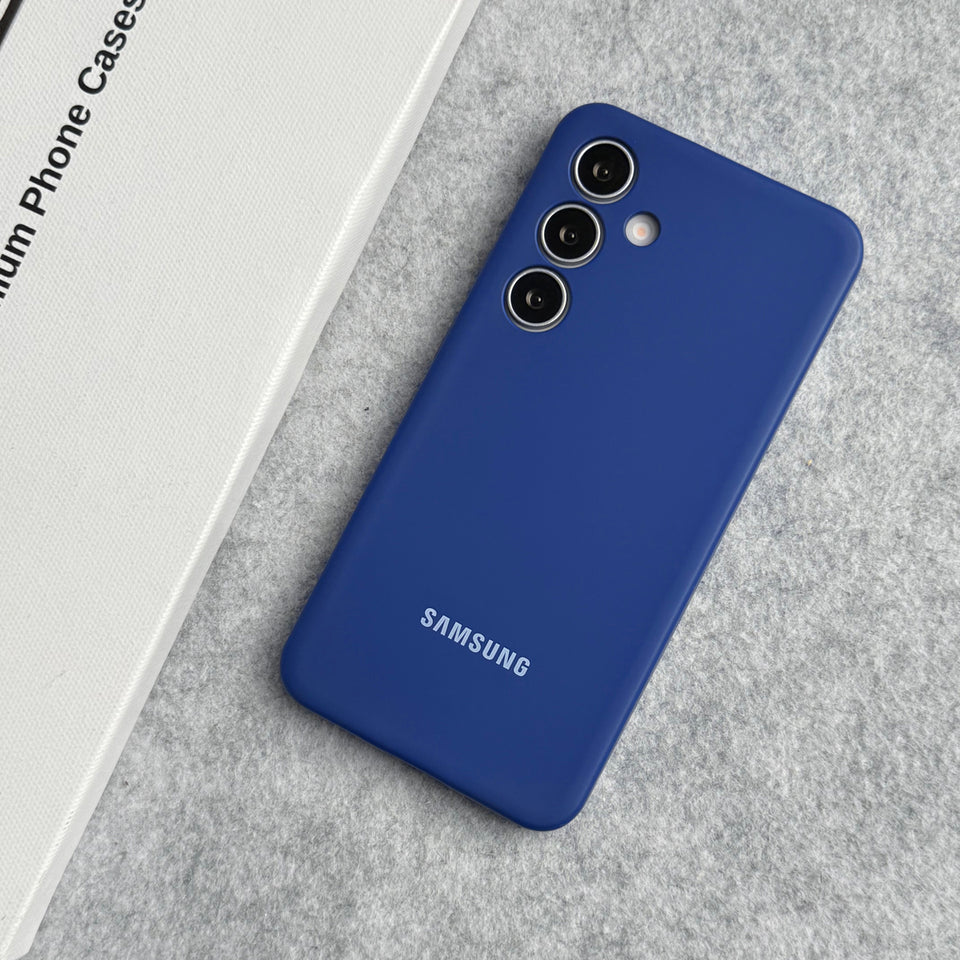 Samsung Galaxy S23 Liquid Silicone Case Cover (Royal Blue)