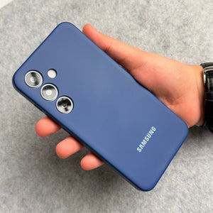 Samsung Galaxy S24 FE Liquid Silicone Case Cover (Royal Blue)