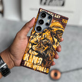 Samsung Galaxy Ultra Series Carbon Fiber Texture Tiger Lion Design Hard Pc MagSafe Case Cover