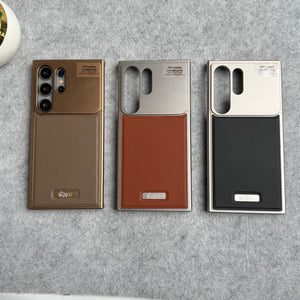 Samsung Galaxy Ultra Series Premium Metallic AeroFLex Aluminium Leather Case