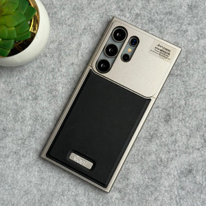 Samsung Galaxy Ultra Series Premium Metallic AeroFLex Aluminium Leather Case
