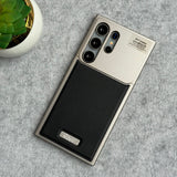 Samsung Galaxy Ultra Series Premium Metallic AeroFLex Aluminium Leather Case