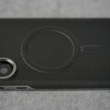 Samsung Galaxy Ultra Series Shiny Dotted MagSafe Cover With Metal Camera Bump