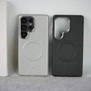 Samsung Galaxy Ultra Series Shiny Dotted MagSafe Cover With Metal Camera Bump