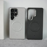 Samsung Galaxy Ultra Series Shiny Dotted MagSafe Cover With Metal Camera Bump