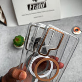 Samsung Galaxy Ultra Series Transparent MagSafe Cover With Metal Camera Bump