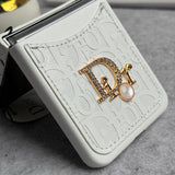 Samsung Galaxy Z Flip 6 Luxury DR Brand PU Leather Design Case Cover