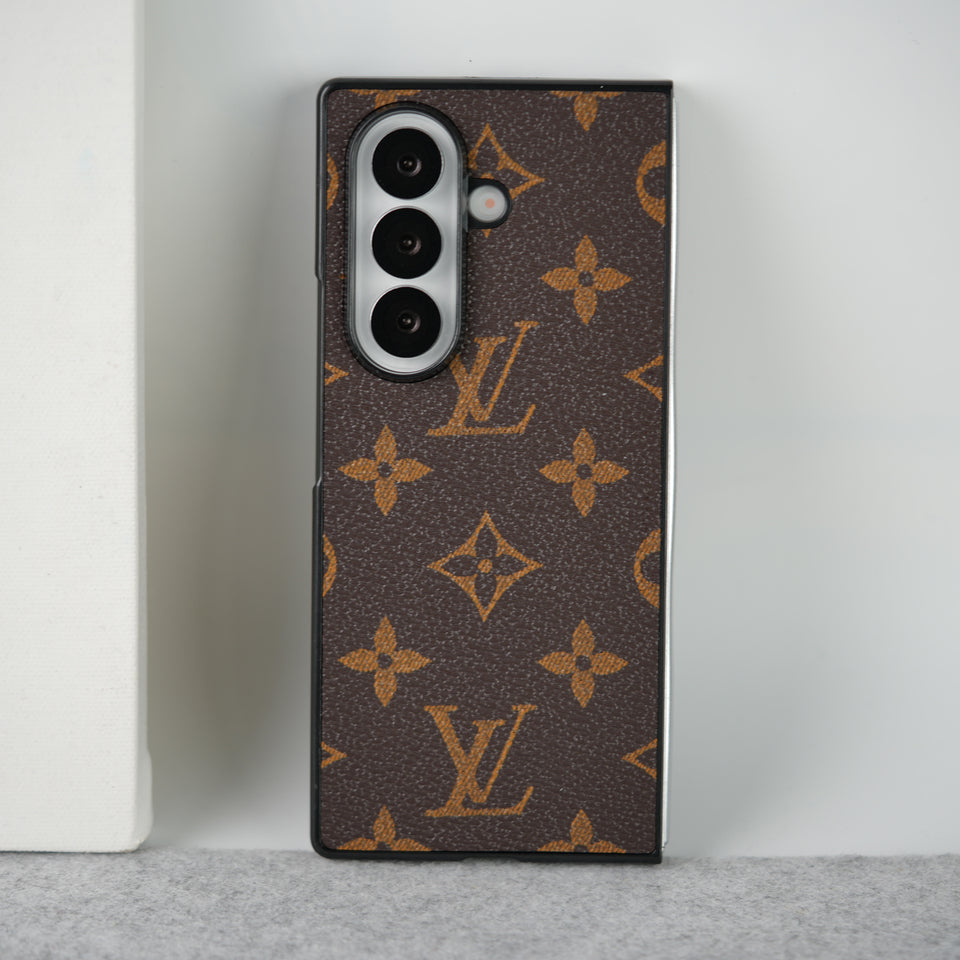 Samsung Galaxy Z Fold 7 Luxury Leather Case Cover