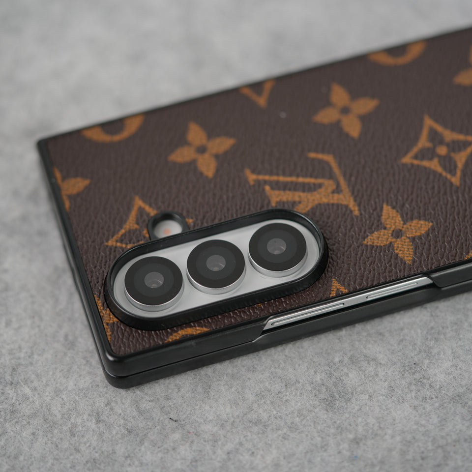 Samsung Galaxy Z Fold 7 Luxury Leather Case Cover