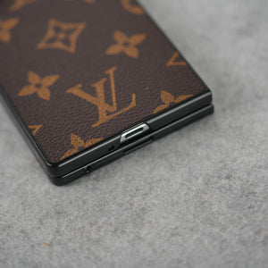 Samsung Galaxy Z Fold 7 Luxury Leather Case Cover
