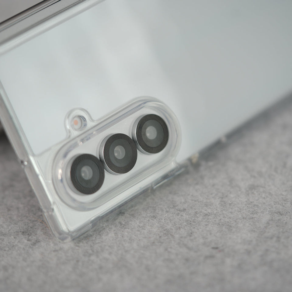 Samsung Galaxy Z Fold 7 Sleek Transparent Case Cover