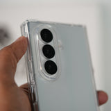 Samsung Galaxy Z Fold 7 Sleek Transparent Case Cover