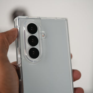 Samsung Galaxy Z Fold 7 Sleek Transparent Case Cover