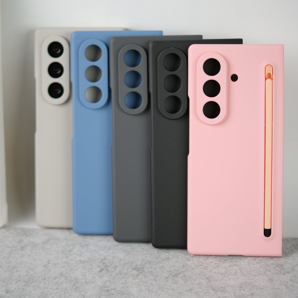 Samsung Galaxy Z Fold Series Slim Pen Slot Ultra Thin PC Protective Cover