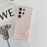 Samsung Galaxy S24 Ultra Glitter Shell Pattern Case Cover