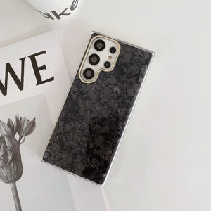 Samsung Galaxy S24 Ultra Glitter Shell Pattern Case Cover