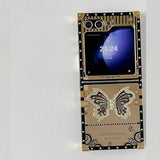 Samsung Galaxy Z Flip 6 Butterfly Glitter Kickstand Case