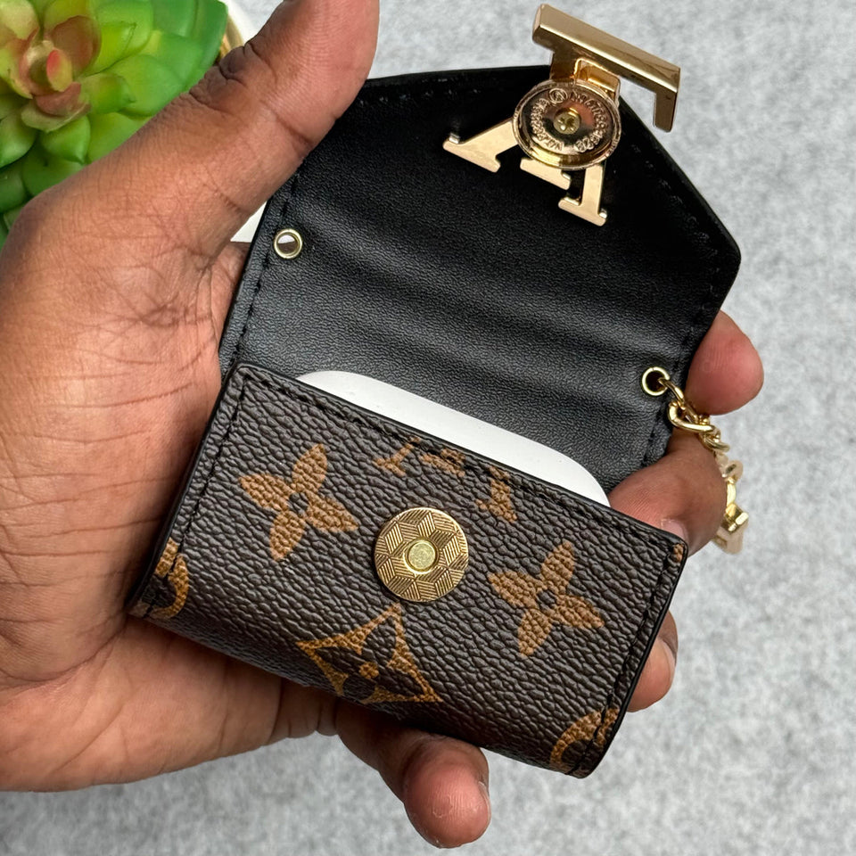 Luxury Leather Case For Airpod (Universal Airpod Case)