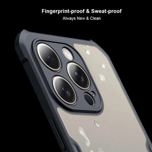 iPhone 15 Series Protective Phone Case Airbag Shockproof Shell Screen & Camera Protection Back Cover