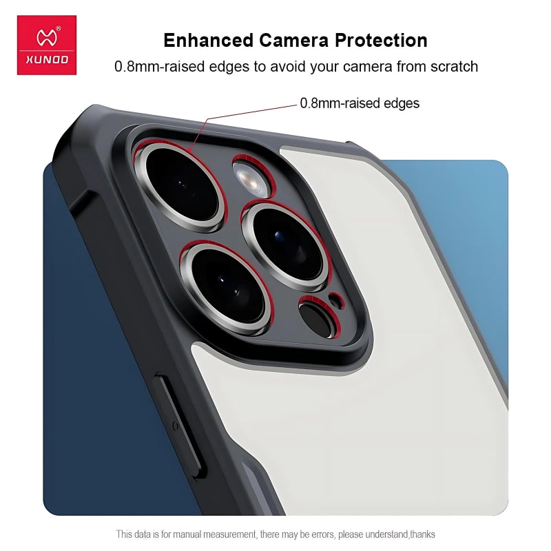 iPhone 16 Series Protective Phone Case Airbag Shockproof Shell Screen & Camera Protection Back Cover